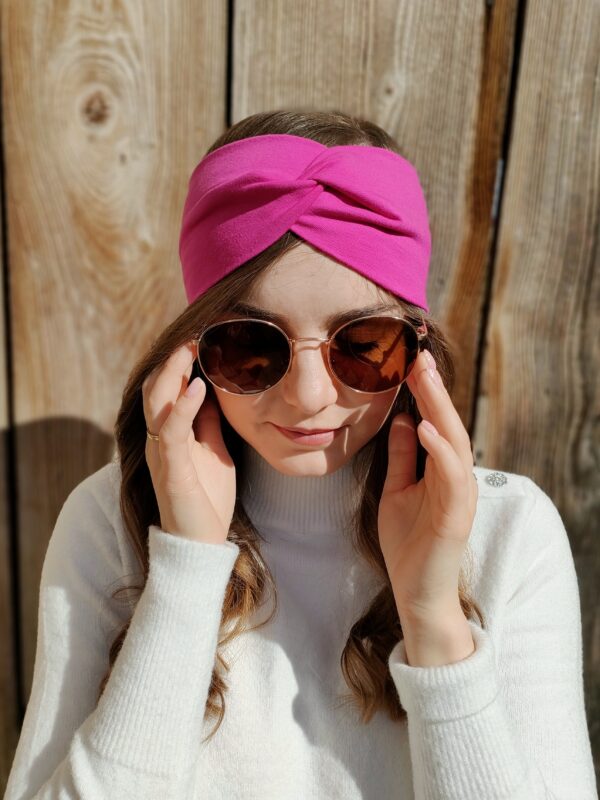 Opaska turban | Amarant