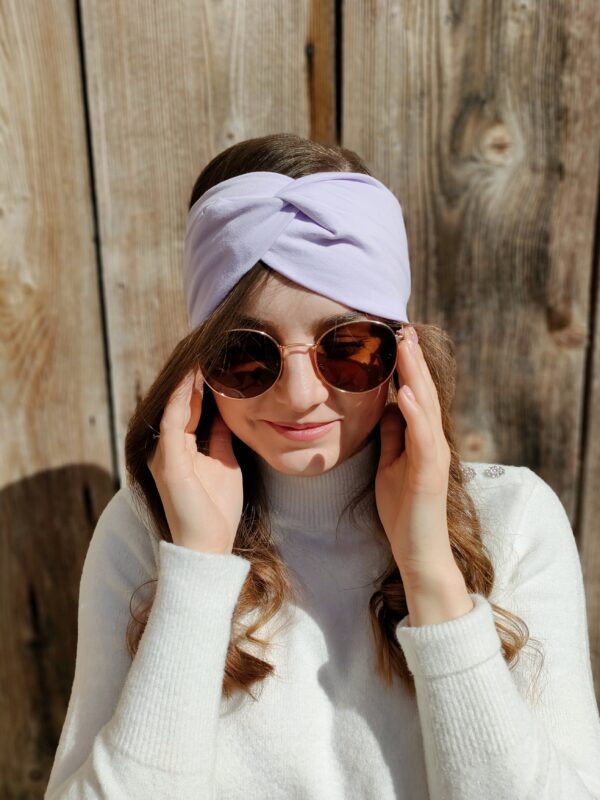 Opaska turban | Fioletowy