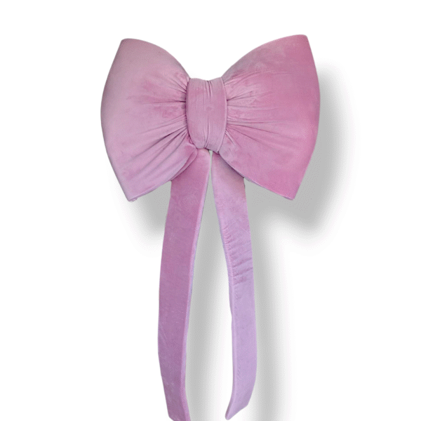 Zestaw Kokard welurowych / różowa i niebieska