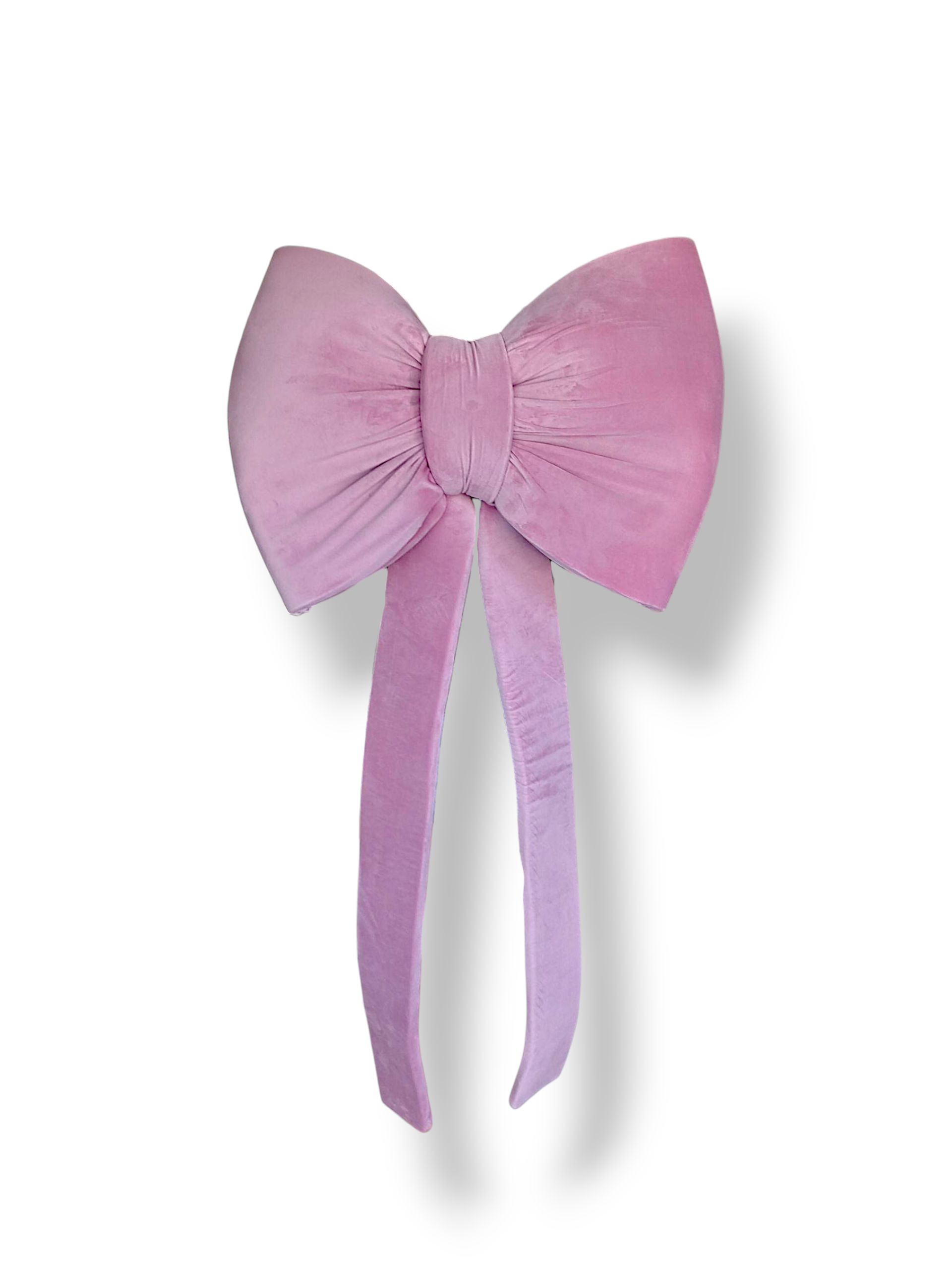 Zestaw Kokard welurowych / różowa i niebieska